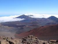 Maui, Vulkan Haleakala - letzter Blick in den Krater