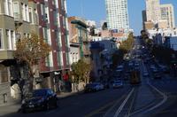 Fahrt mit der Cable Car-  California Line