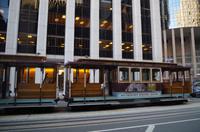 Fahrt mit der Cable Car-  California Line