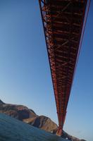 Bootsfahrt unter der Golden Gate Bridge und an Alcatraz vorbei