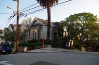 Auf dem Weg zur Lombard Street in San Francisco