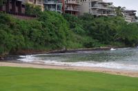 Spaziergang am Strand und Baden in Nawiliwili auf Kauai