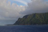Fahrt mit der NCL entlang der wunderschönen Na Pali Küste von Kauai