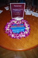 Gemeinsamer Abschiedsdrink auf der 