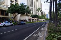 Waikiki Beach in Honolulu auf O'ahu
