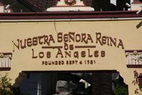 Olvera Street, Grundsteinlegung von Los Angeles
