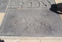 Hand-und Fußabdrücke von Michael Jackson