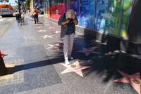 Sigrid auf dem Walk of Fame