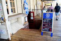 Deutscher Biergarten in Old Sacramento, der Altstadt
