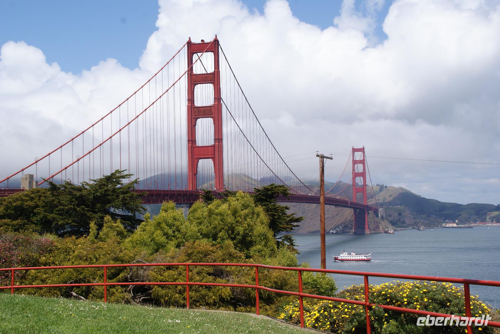 Golden Gate Bridge von San Francisco