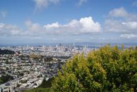 Blick von Twin Peaks auf San Francisco