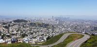 Stadtrundfahrt durch San Francisco - Twin Peaks