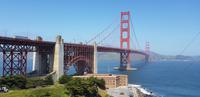 Stadtrundfahrt durch San Francisco - Golden Gate Bridge