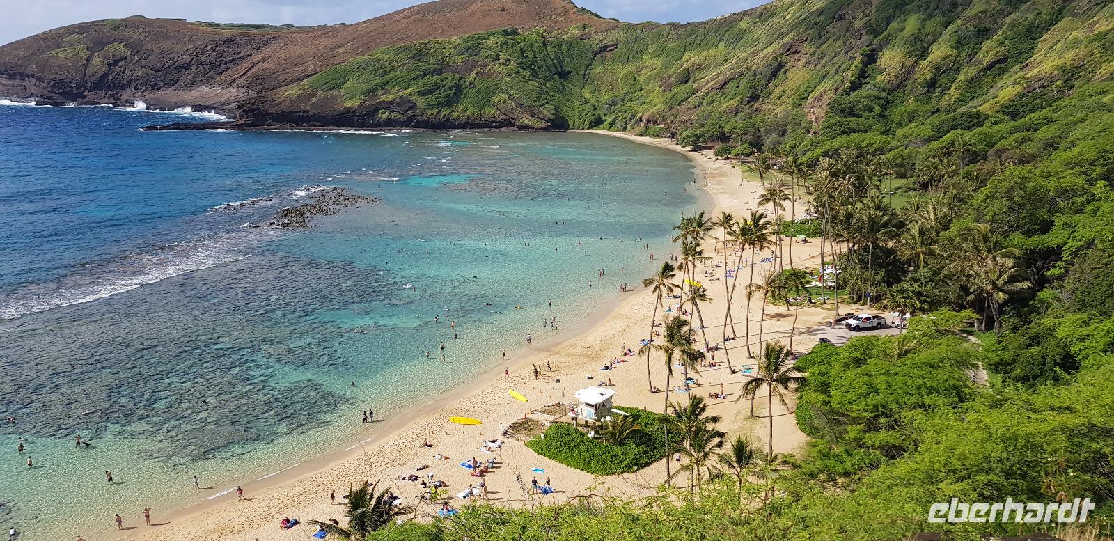 Oahu Rundfahrt - Hanauma Bay 