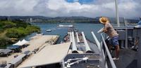 Besichtigung von Pearl Harbour - Kriegsschiff U.S.S. Missouri