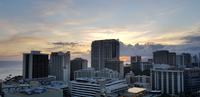 Honolulu/Waikiki Beach - Blick von der 