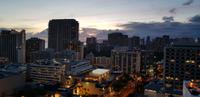 Honolulu/Waikiki Beach - Blick von der 