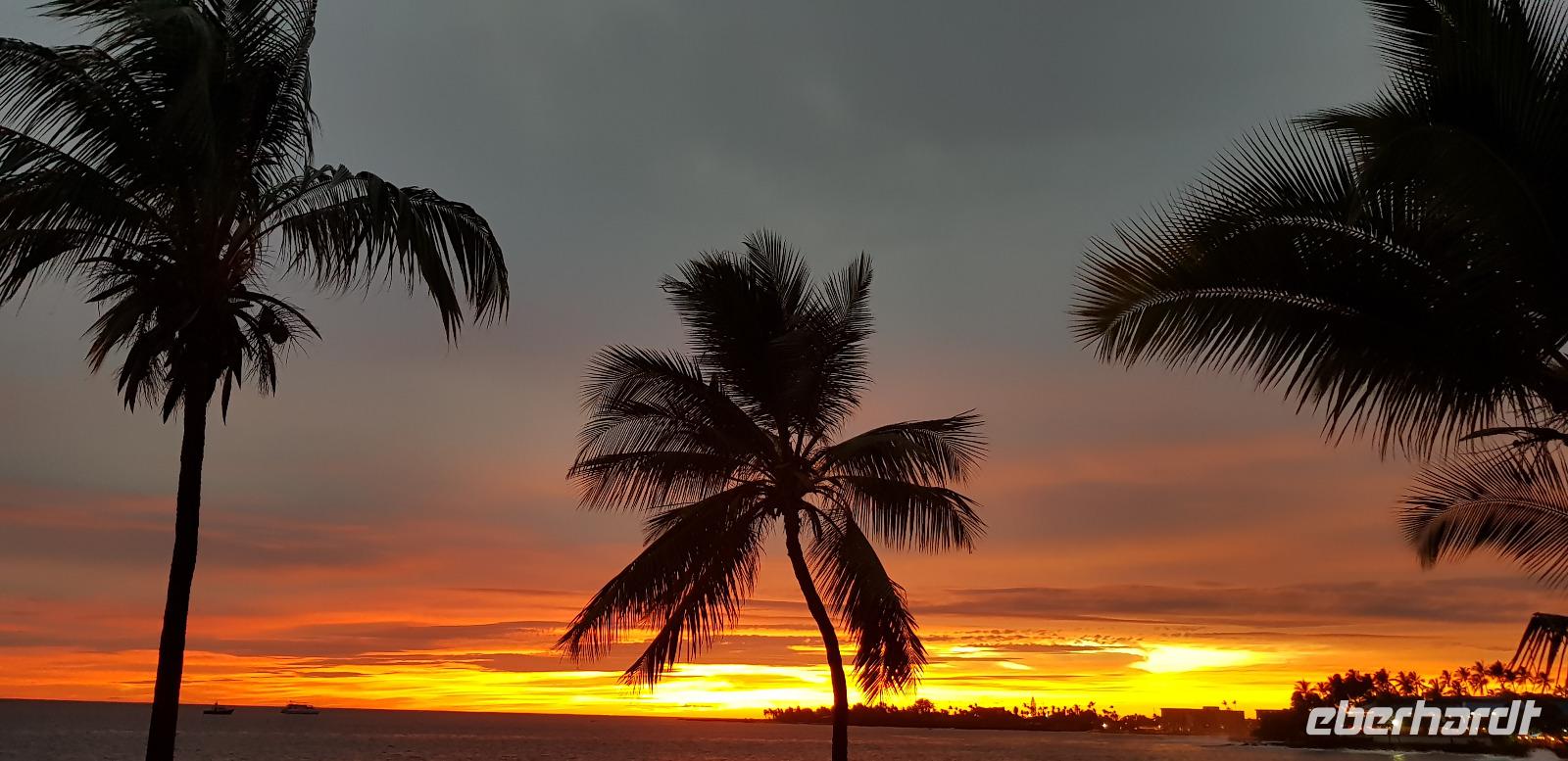 Big Island - Royal Kona Resort - Sonnenuntergang