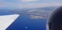 Flug von Big Island nach Maui