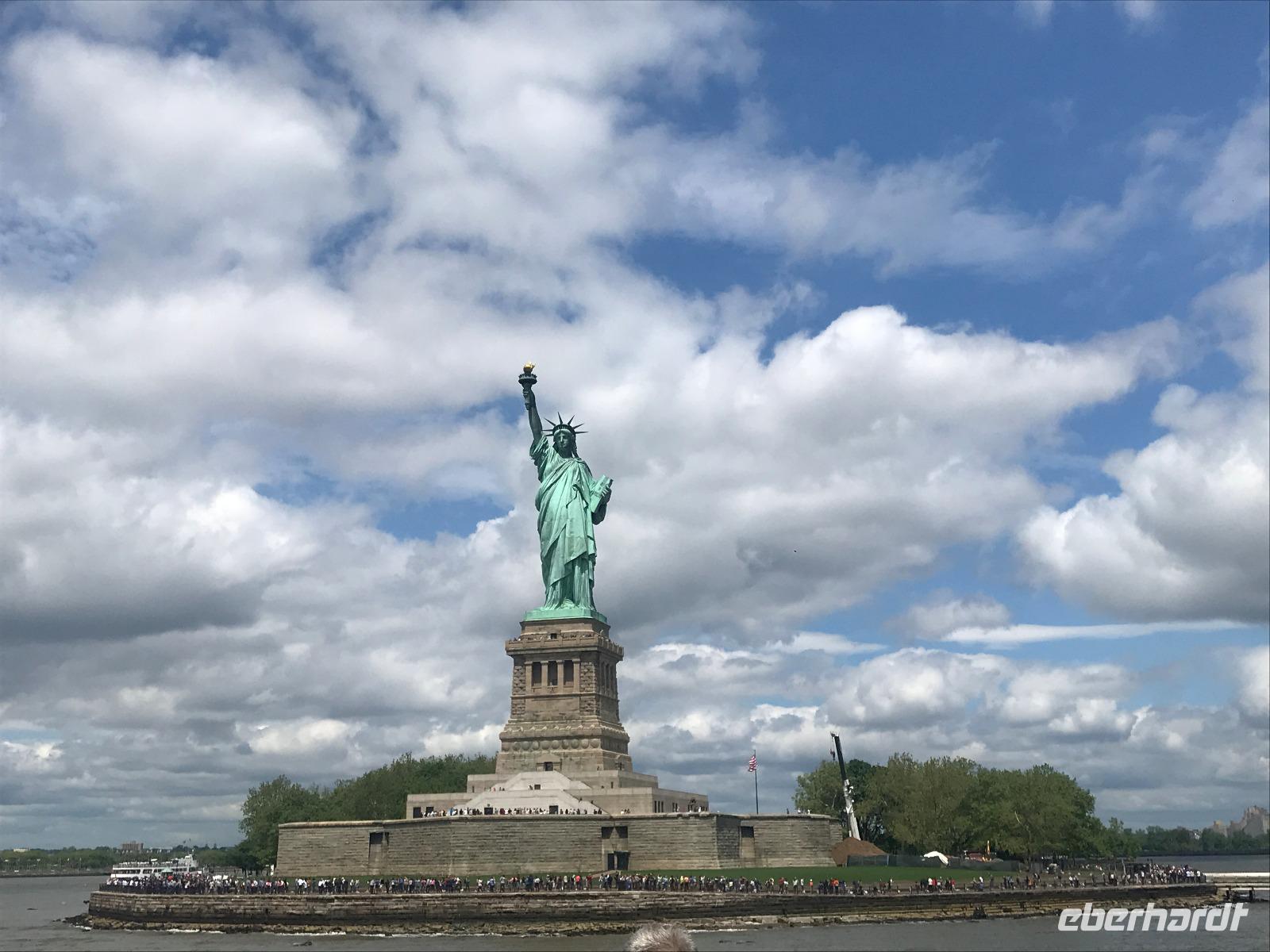 Freiheitsstatue auf Liberty Island