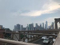 Spaziergang über die Brooklyn Bridge