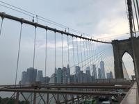 Spaziergang über die Brooklyn Bridge