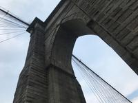 Spaziergang über die Brooklyn Bridge