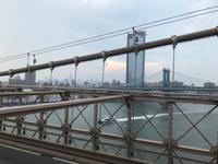 Spaziergang über die Brooklyn Bridge