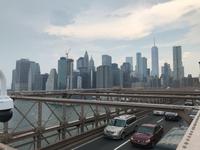 Spaziergang über die Brooklyn Bridge