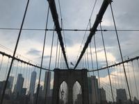 Spaziergang über die Brooklyn Bridge