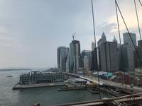 Spaziergang über die Brooklyn Bridge