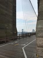 Spaziergang über die Brooklyn Bridge