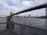 New York - East River und Brooklyn Bridge
