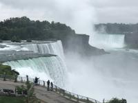 Niagara Falls - amerikanische und kanadische Fälle