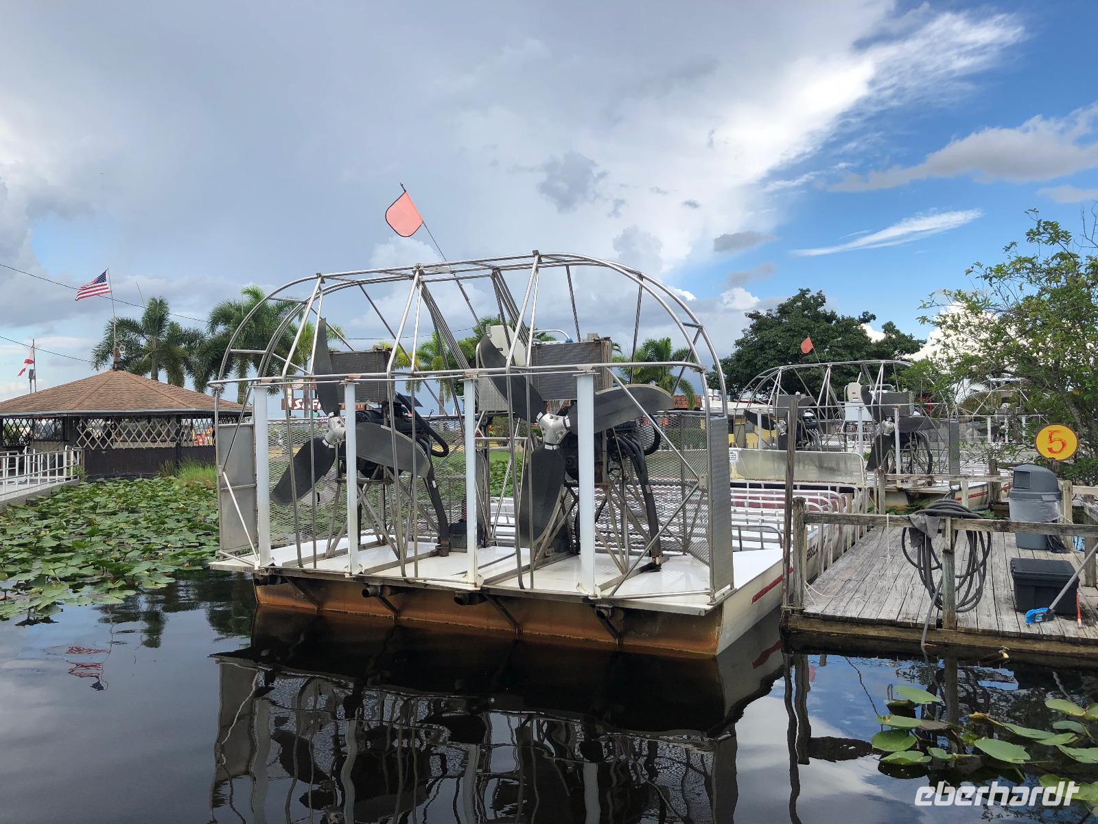 Everglades - Propellerboot