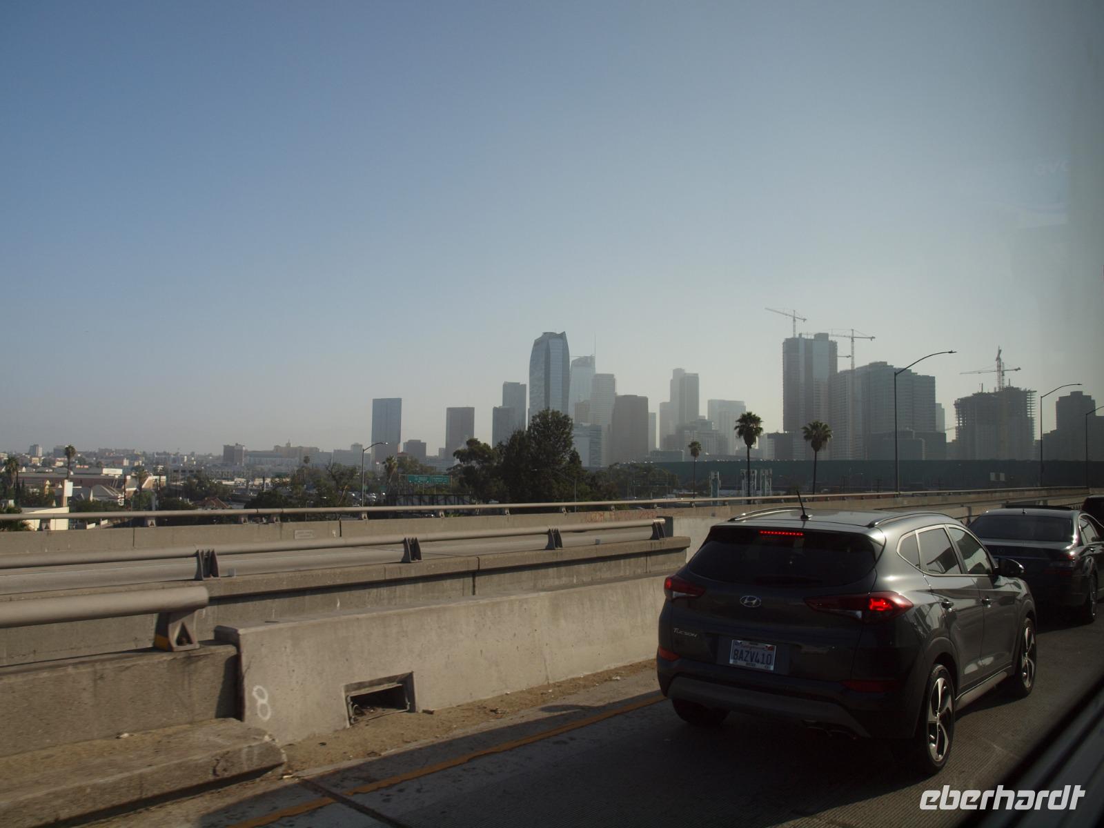 1_Ankunft Los Angeles - Skyline