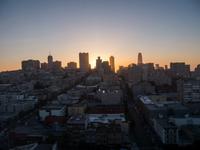 San Francisco bei Sonnenaufgang