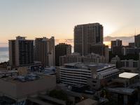 Sonnenuntergang Honolulu