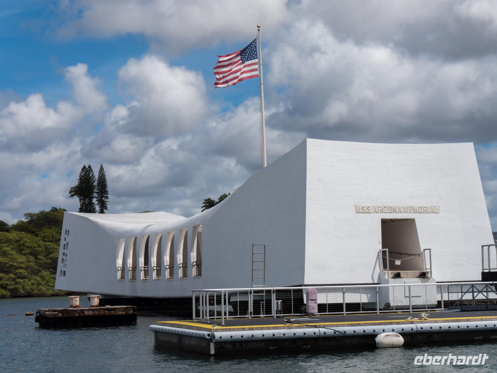 USS Arizona Memorial in Pearl Harbor
