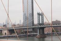 Spaziergang über die Brooklyn Bridge