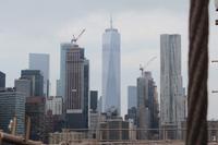 Spaziergang über die Brooklyn Bridge