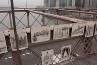 Spaziergang über die Brooklyn Bridge