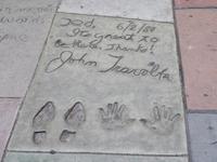 Finger- und Fußabdrücke am Chinese Theatre