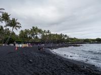 Punalu'u Strand Big Island Hawaii