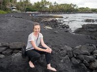 Punalu'u Strand Big Island Hawaii