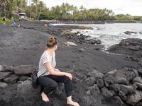 Punalu'u Strand Big Island Hawaii