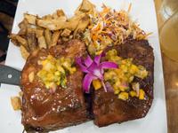 Abendessen im Lava Java