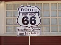 Ende der Route 66 in Santa Monica
