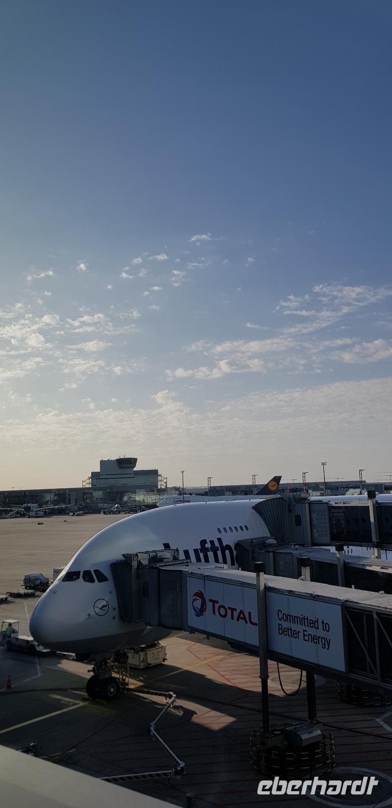 Hinflug von Frankfurt nach New York