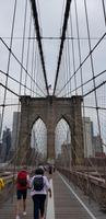 New York - Spaziergang über die Brooklyn Bridge